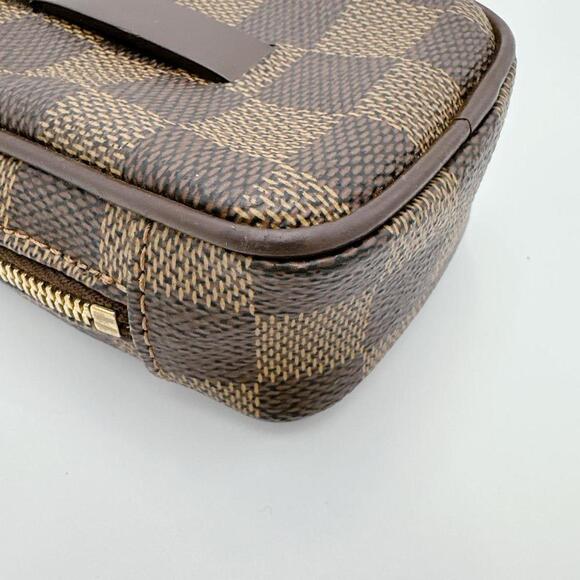 LOUIS VUITTON Brown Damier Canvas Pouch - Picture 11 of 16